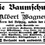 Inserat im Lpz. Stadt- und Dorfanzeiger vom
25.10.1889. Quelle: Archiv Kohlwagen